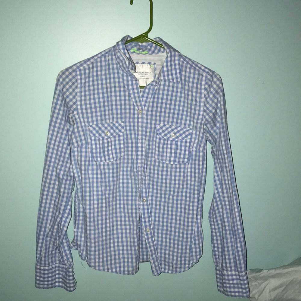american eagle button down